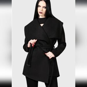 Killstar Black Wrap Blazer